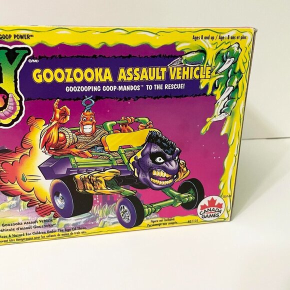 Vtg 1994 Creepy Crawlers Goozooka Assault Vehicle 2 Vehicles in 1 TOYMAX - Picture 3 of 11